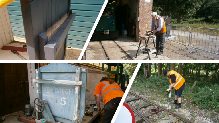 Wagon Repairs progressed and trackside tweaks